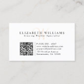 シャルキュテリー放牧ボモダンード 名刺 (裏面)