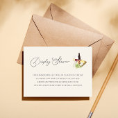 シャルキュテリー チェージディスプレイ シャワー ブライダルシャワー エンクロージャーカード