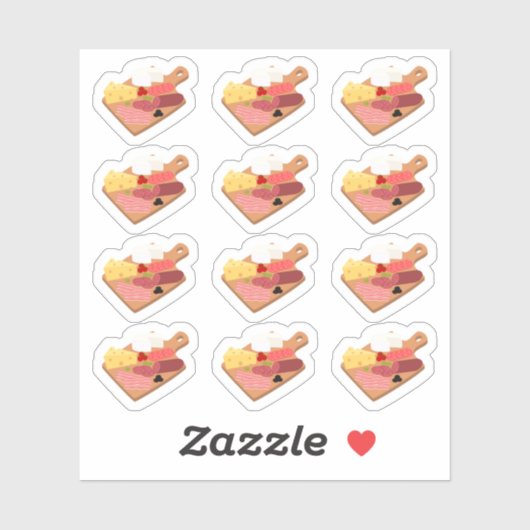 シャルキュテリー チェーゼボード トレイ ブジュー プランナー シール (シート)