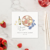 シャルキュトリーボード ワイン＆チーズ 愛に乾杯 スタンダードカクテルナプキン (インサイチュ)