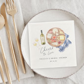シャルキュトリーボード ワイン&チーズ 愛の乾杯 スタンダードカクテルナプキン