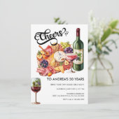 シャルキュトリー | チェーズボードパーティー 招待状 (スタンド正面)