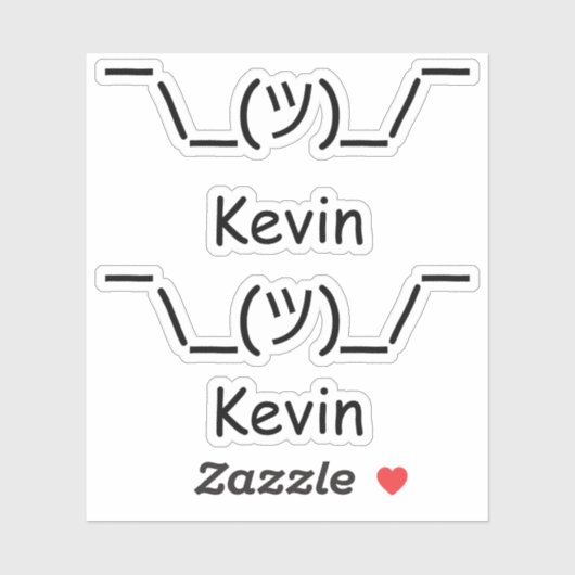 シャルギー社名x2 シール (シート)