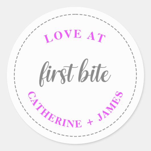 シャルクテリーボトルステッカー ラウンドシール (正面)