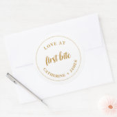 シャルクテリーボトルステッカー ラウンドシール (封筒)