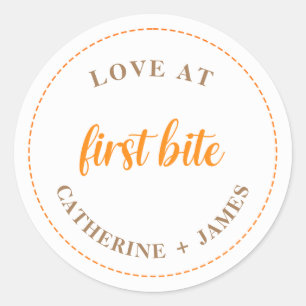 シャルクテリーボトルステッカー ラウンドシール