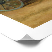 シャルグに一対のクリームポニーを持つフェートン ポスター (角)