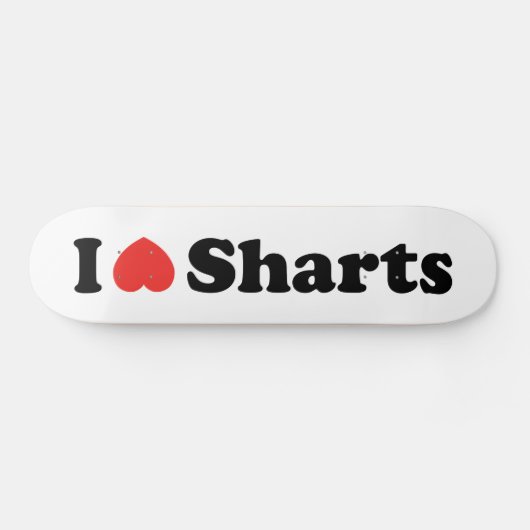 シャルトが好き スケートボード (横)