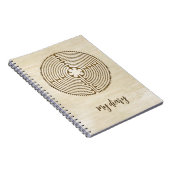 シャルトラの迷宮 - 精神的シンボル アンティーク1 ノートブック (右側)