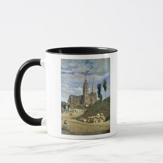 シャルトルのカテドラル1830年 マグカップ (左)