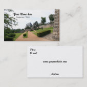 シャルトルの庭 名刺 (正面/裏面)