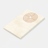 シャルトルの迷路の後it®ノート4 x 6 ポストイット (アングル)