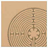 シャルトルの迷路の旧式なスタイル + あなたのアイディア ファブリック (クローズアップ)