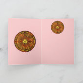 シャルトルの迷路の火の空白のなカード カード (内部)