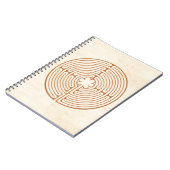 シャルトルの迷路 ノートブック (左側)