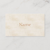 シャルトルの迷路 名刺 (裏面)