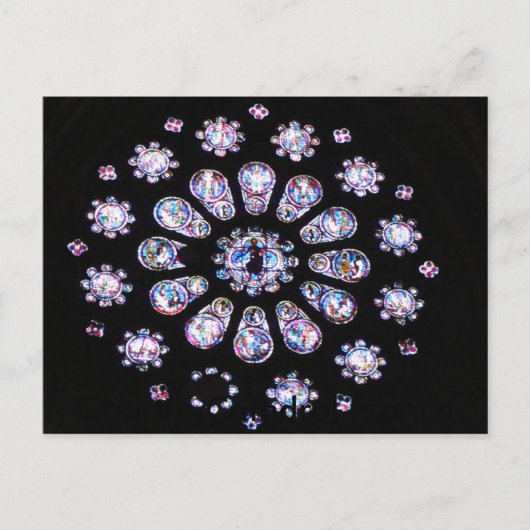 シャルトルカドラルフランス ポストカード (正面)