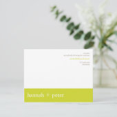 シャルトルーズのバナー :: レセプション招待状 招待状 (スタンド正面)