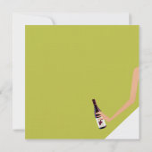 シャルトルーズブライダルシャワーワイン招待状 招待状 (裏面)