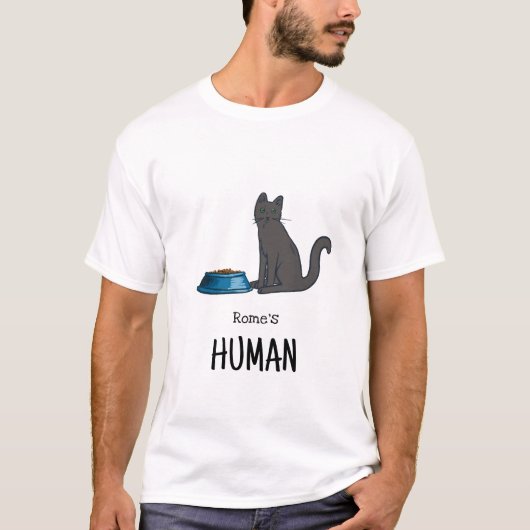 シャルトル猫のTシャツ Tシャツ (正面)