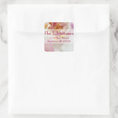 シャルトレユホワイトオーキッ結婚ト住所 シール (バッグ)