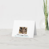 シャルドネお祝い誕生日カード カード (裏面)