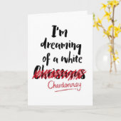 ***シャルドネの聖降誕祭の夢を見る*** カード (黄色い花)