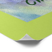 シャルドネワイン葡萄ポスター ポスター (角)