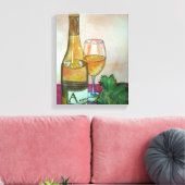 シャルドネーお願い キャンバスプリント (インサイチュ (リビング))