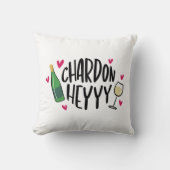 シャルドン ヘイエー 面白い ワイン / シャルドナイ好き クッション (正面)