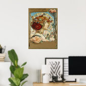 シャルパンティエバイルイステオフィレ – アールヌーボー ポスター (ホームオフィス)