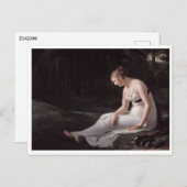 シャルパンティエ、コンスタンスマリー – 憂鬱 ポストカード (正面/裏面)