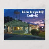 シャルビー ノースカロライナ州 ノースカロライナ州 ポストカード アルストン ブリッジズ (正面)