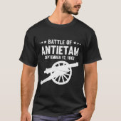 シャルプスバーのアンティタム内戦の戦場 Tシャツ (正面)