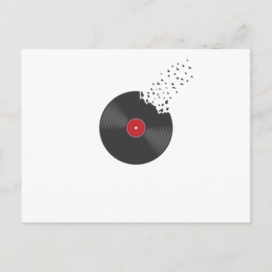 シャルプラットビニルヴォーゲルムシックリートン ポストカード (正面)