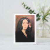 シャルペンティエによるジョージ・サンド ポストカード (スタンド正面)