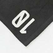 シャルボモダンードベビーマイルストーンベビーブランケット フリースブランケット (角)