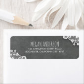 シャルボードとレースバ素朴ーン結婚ズ ラベル (インサイチュ)