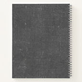 シャルボードアールヌーボーレシピノート ノートブック (裏面)