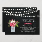 シャルボードカップルウェディングシャワー招待状 招待状 (正面/裏面)