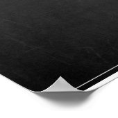 シャルボードカワイイカラフルハッピーイースターバニー ポスター (角)