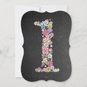 シャルボードガールズフローラ1st誕生日パーティー招待状 招待状 (裏面)