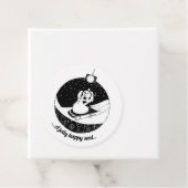 シャルボードクリスマス雪だるまナプキンス フェイバータグ (インサイチュ)