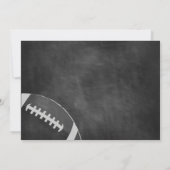 シャルボードサッカーをテーマにした誕生日招待状 招待状 (裏面)