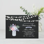 シャルボードサプライズリタイオメントパーティの招待状 招待状 (スタンド正面)