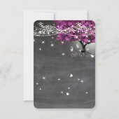 シャルボードサングラワインフォレストハートリーフ 出欠カード (裏面)