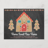 シャルボードジンジャーブレッドニューホームホリデームービング 案内ポストカード (正面)