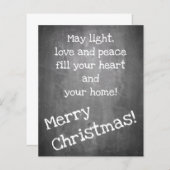 シャルボードスタイルのクリスマスモチーフ – クリスマス (正面/裏面)