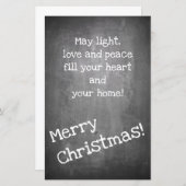 シャルボードスタイルのクリスマスモチーフ – クリスマス (正面/裏面)