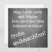 シャルボードスタイルのクリスマスモチーフ – クリスマス (正面/裏面)